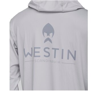 Westin Ledge UPF Hoodie UV-Shirt Mist Grey Gr. S