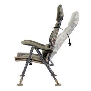 Trakker Levelite Camo Longback Recliner Chair