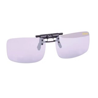 Gamakatsu G-Glasses Clip-On Light Grey / White Mirror