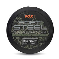 Fox Soft Steel Fleck Camo Mono 1000m Spule 0,35mm / 18lb...