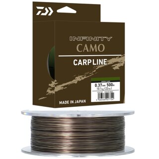 Daiwa Infinity Camo Sinking Mono Braun Camo 500m 0,30mm / 6,9kg