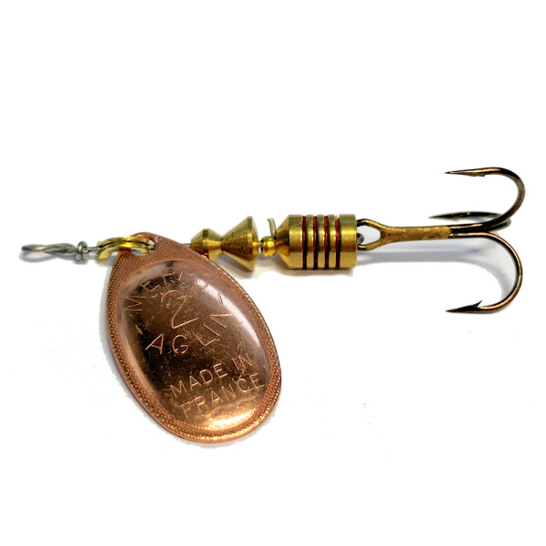 Mepps Aglia Classic Spinner Kupfer Größe 00