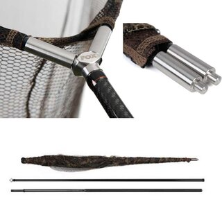 Fox Explorer X4s Landing Net Pole 42 2,40m 2-teilig