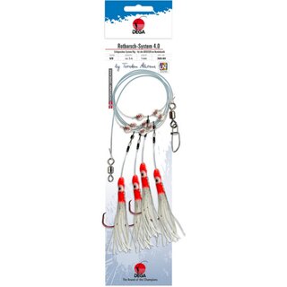 Jenzi Dega Rotbarsch System 4.0 White Red