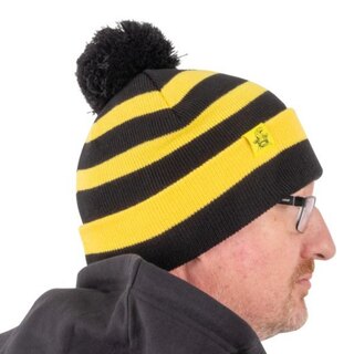 Black Cat Bobble Hat Mtze