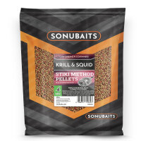 Sonubaits Stiki Method Pellets 4mm 650g Krill & Squid