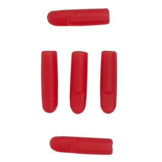 Fox Rage Predator Red Treble Hook Sleeves Large 10pcs