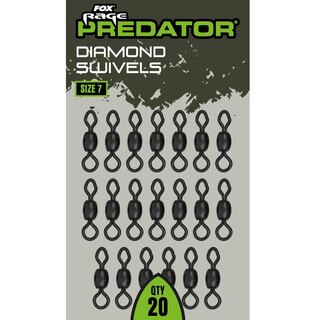 Fox Rage Predator Diamond Swivels