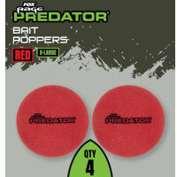 Fox Rage Predator Bait Poppers Red X-Large