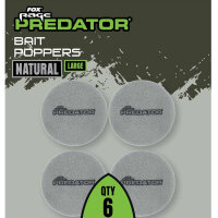 Fox Rage Predator Bait Poppers Neutral Large