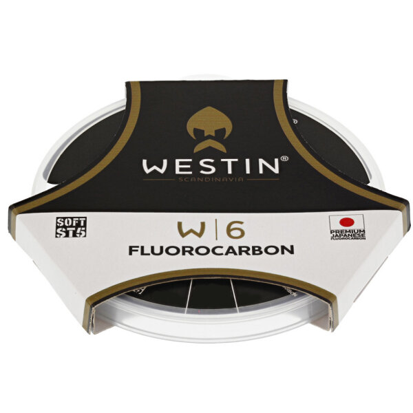 Westin W6 ST5 Fluorocarbon Clear 50m 0,21mm / 3,2kg