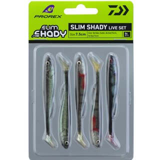 Daiwa Prorex Real Slim Shady Live Set color Mix 7,5cm