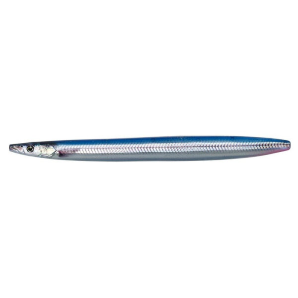 Savage Gear 3D Line Thru Sandeel 125mm 19g Blue Silver UV