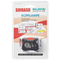 Balzer Shirasu Kopflampe mit USB