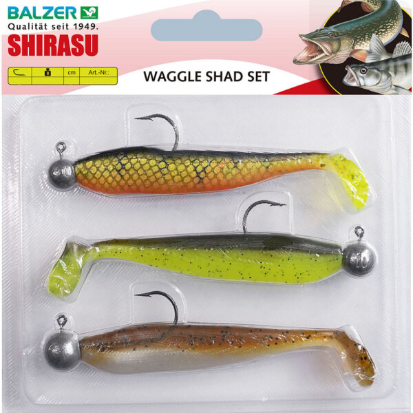 Balzer Shirasu Waggle Shad Set