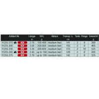 Daiwa Megaforce Catfish Rute Boje 3,00m 200-600g