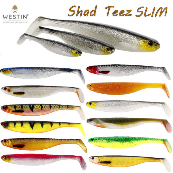 Westin Shad Teez Slim 14cm 2er Pack Gummifisch