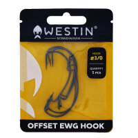 Westin Offset Ewg Hook Black Nickel Size 4