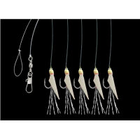 Sänger Aquantic Real Skin Herings Vorfach-Rig 5...