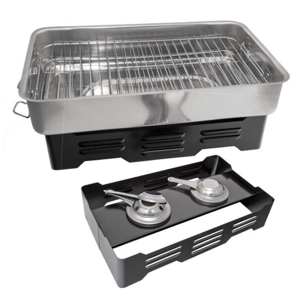 Fladen Tischräucherofen Edelstahl Smoker