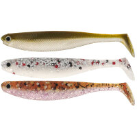 Westin Shad Teez Slim 4,7cm 6er Pack Gummifisch Clear...
