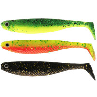 Westin Shad Teez Slim 4,7cm 6er Pack Gummifisch Dark...