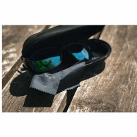 Fox Rage Transparent Black Brown Lens Mirror Blue Sunglasses