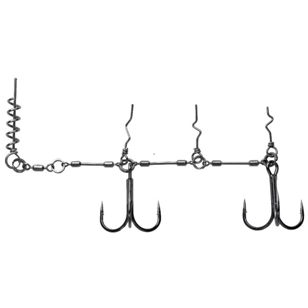 BKK Chain-21 Stinger Rig Size 3/0 (25-28cm)