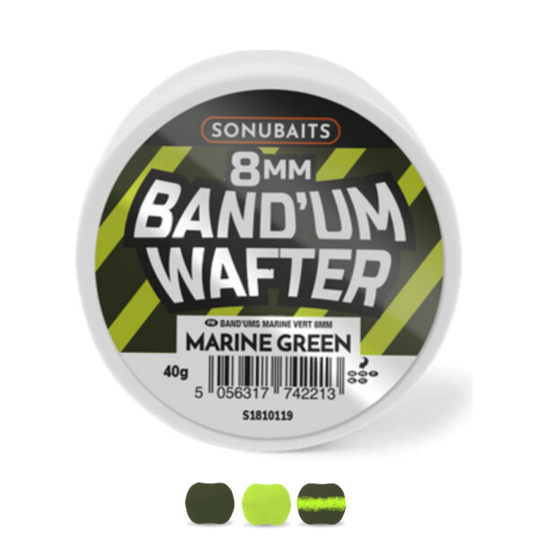 Sonubaits Band um Wafters 8mm Marine Green