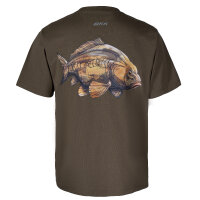 BKK Short Sleeve Casual Shirt Carp T-Shirt Green