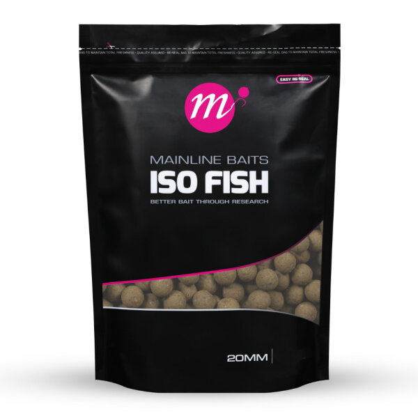 Mainline Shelf Life Boilies Iso Fish 20mm 5kg