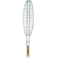 Jenzi Fischgriller 71cm mit Holzgriff