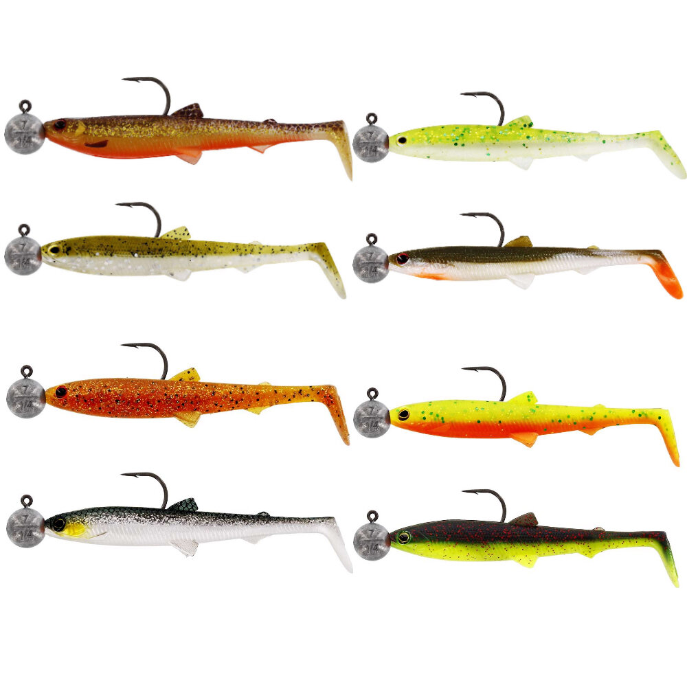 Tungsten Cats Whisker Zonkers Trout Flies - 6 Pack, Size 10, Sinking Streamers For Freshwater Fly Fishing