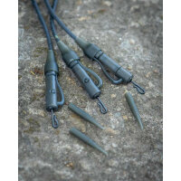 Fox Edges Tungsten Tubing Lead Clip Ready Rig Size 7 3pcs