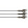 Fox Edges Tungsten Tubing Lead Clip Ready Rig Size 7 3pcs