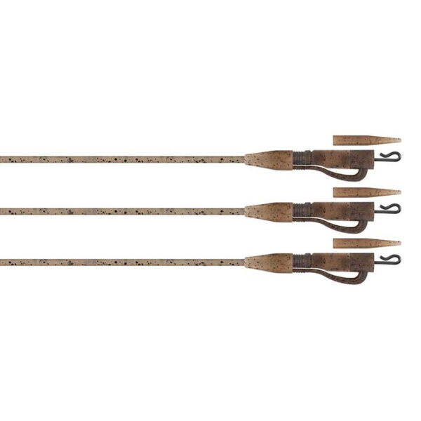 Fox Edges Camo Tubing Lead Clip Ready Rig Size 7 3pcs