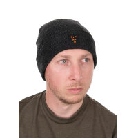 Fox Collection Beanie Hat Black/ Orange