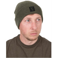 Fox Collection Beanie Hat Green/ Black