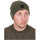 Fox Collection Beanie Hat Green/ Black