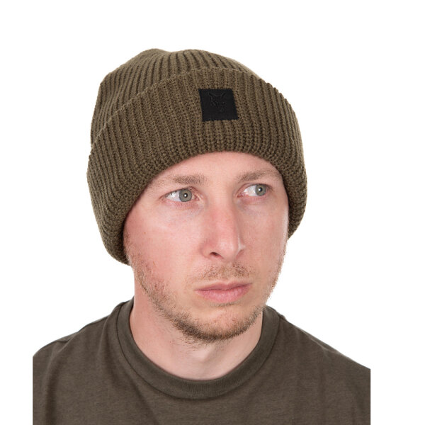 Fox Olive Merino Blend Beanie