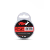 Spomb Tapered Braided Leader Black