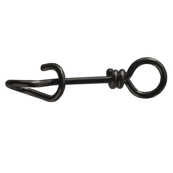 BKK Fast Spiral Snap - 32 Black Nickel Size 5 (Pack of 9) 40kg
