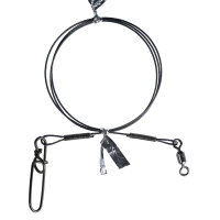 BKK 7X7 Wire Leader - HD Pike Snap 2St.
