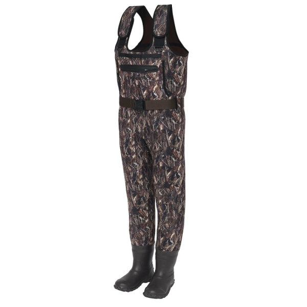 Kinetic Neorush Bootfoot Neopren Wathose Camo Profilsohle