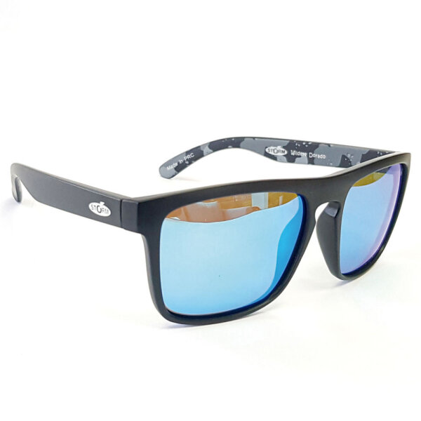 Storm Wildeye Sunglas Dorado Black Camo Blue Glass