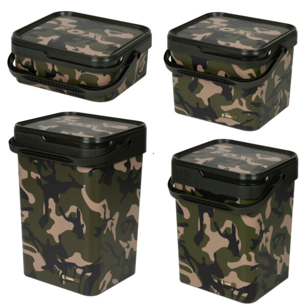 Fox Camo Bucket Eimer Serie