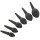 Westin Deadbait Adjustable Float Weights Matte Black 10g / 4stk.