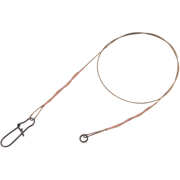 Balzer Shirasu 7x7 Stahlvorfach Solid Ring/ Snap 21cm