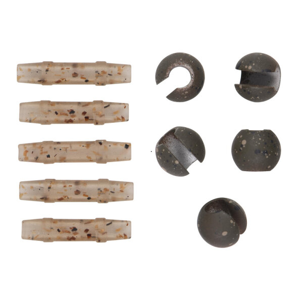 Fox Edges Camo Tubing Tungsten Heli Bead Kit 5pcs
