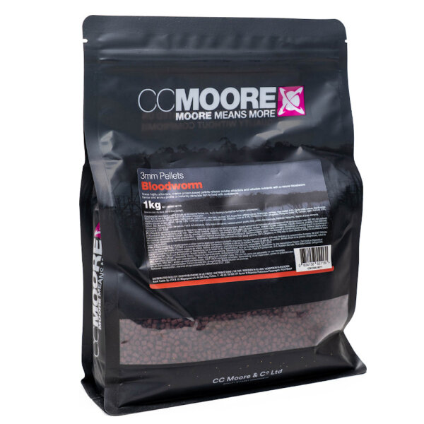 CC Moore Bloodworm Pellets 3mm 1kg